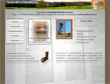 Tablet Screenshot of hasznaltnyilaszaro.hu